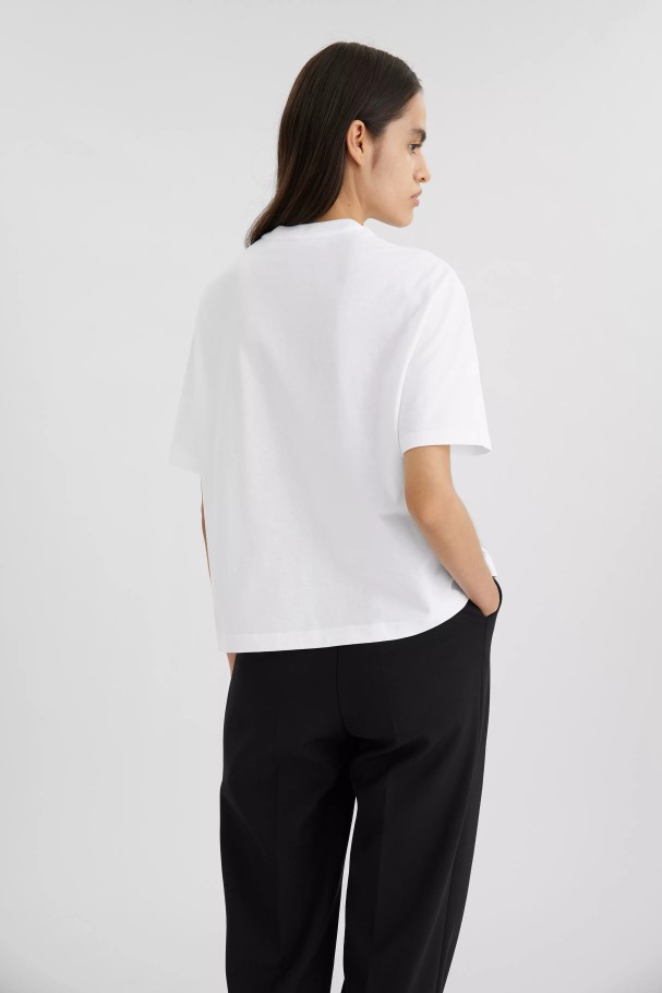 Stum T-skjorte Hvit Axel Arigato