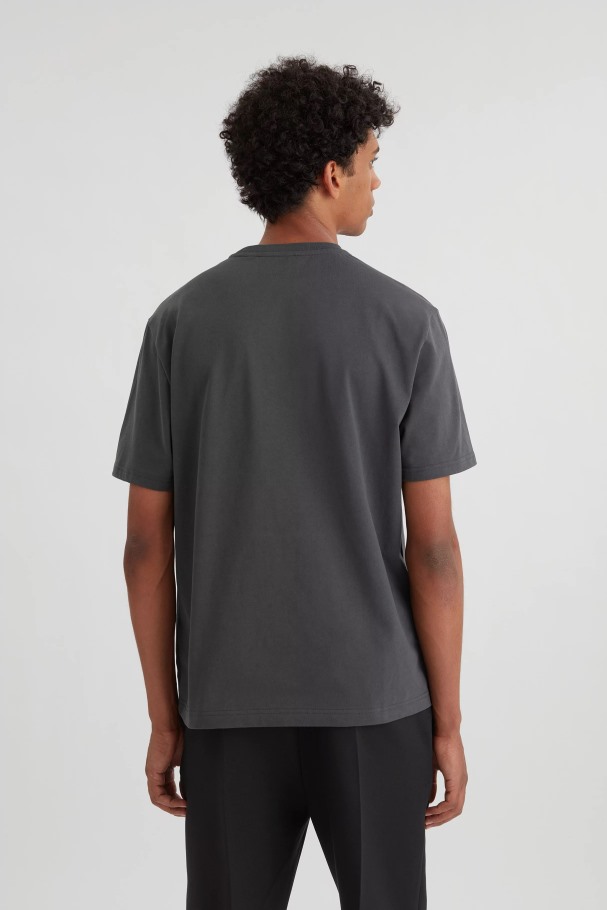 College Logo T-skjorte Axel Arigato Falmet Svart