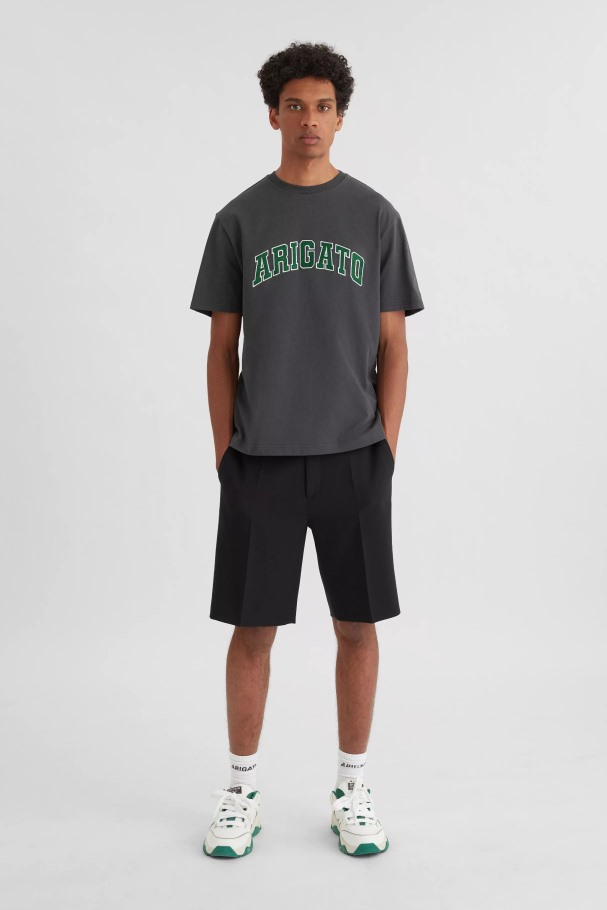 College Logo T-skjorte Axel Arigato Falmet Svart