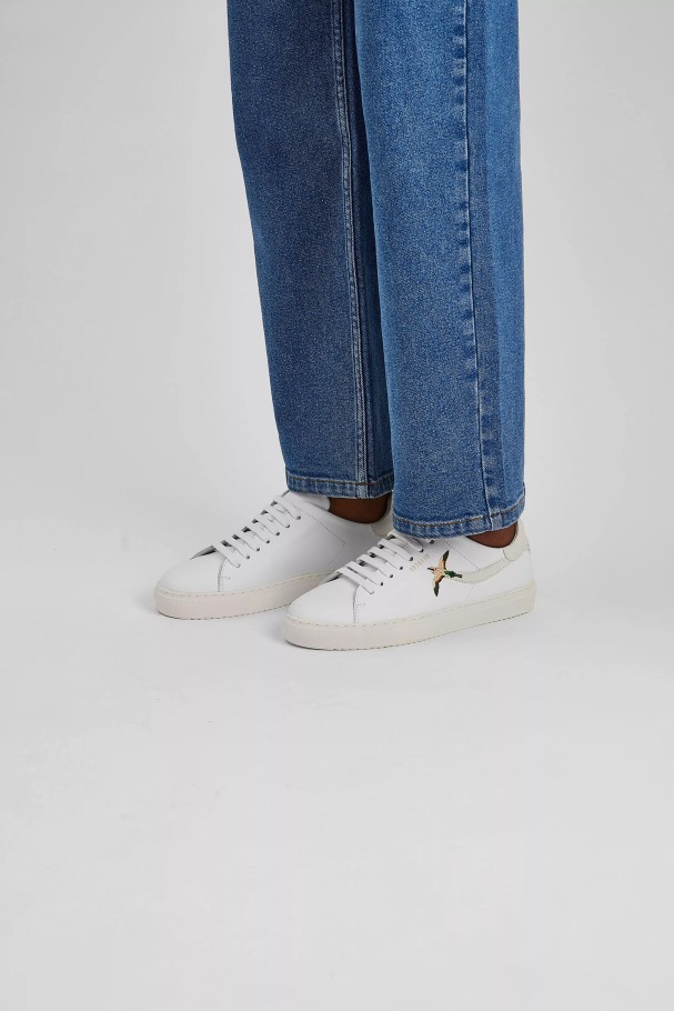 Ren 90 Stripe Bee Fugl Axel Arigato Hvit Beige