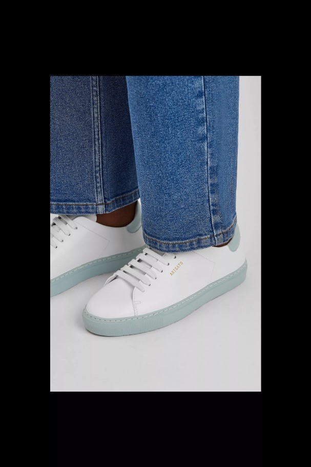 Axel Arigato Clean 90 Vegansk Hvit Støvete Salvie