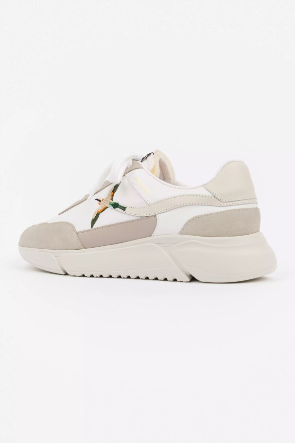 Axel Arigato Genesis Stripe Bee Fugl Hvit Beige