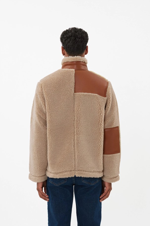 Glimmerjakke Beige Brun Axel Arigato