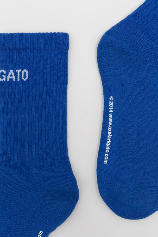 Axel Arigato Merke Blå Arigato Logo Tube Sokker