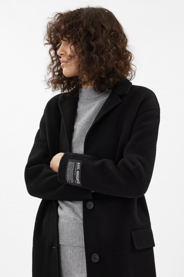 Medea Ullkåpe Svart Axel Arigato