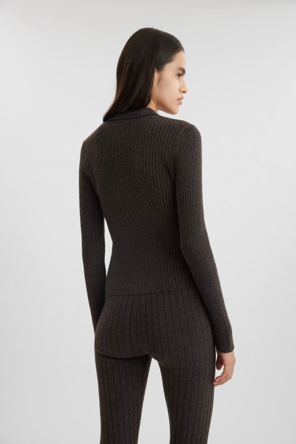 Axel Arigato Signatur Cardigan Brun