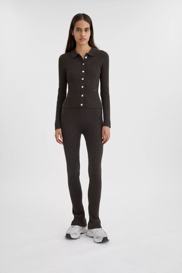 Axel Arigato Signatur Cardigan Brun