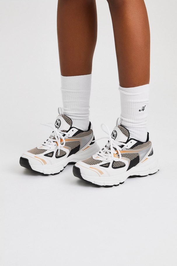 Axel Arigato Maratonløper Hvit Svart Oransje