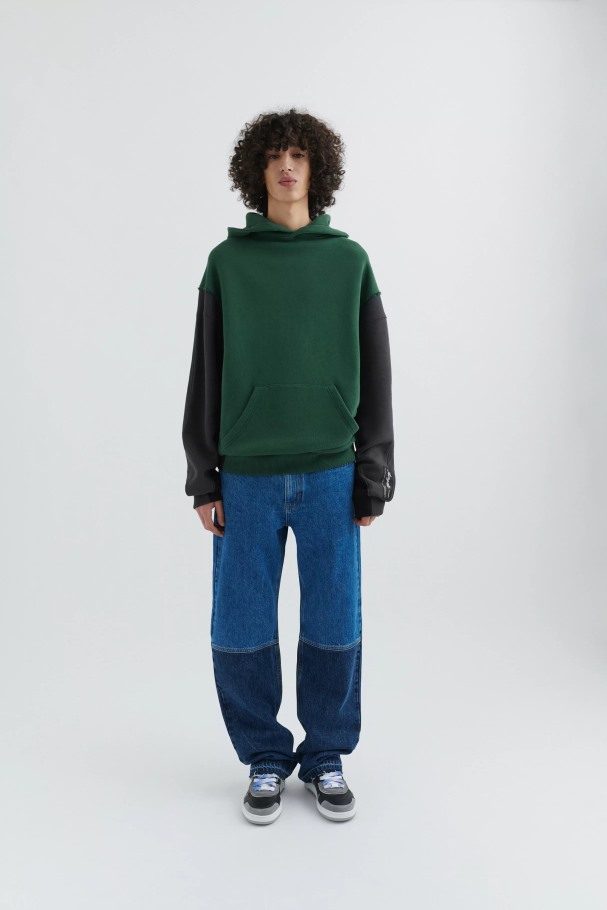 Axel Arigato Fragment Hettegenser Mørkegrønn