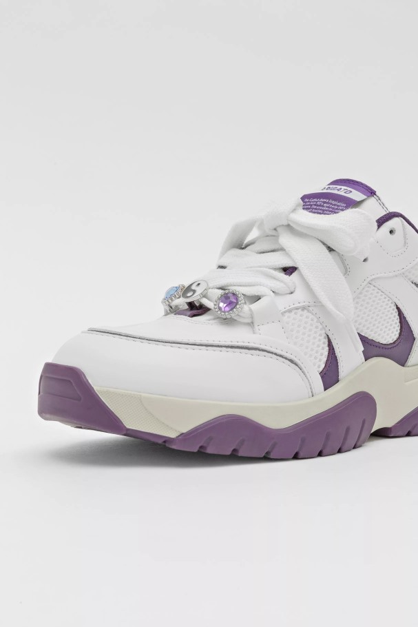 Axel Arigato Hvit Lilla Steinbit Lo