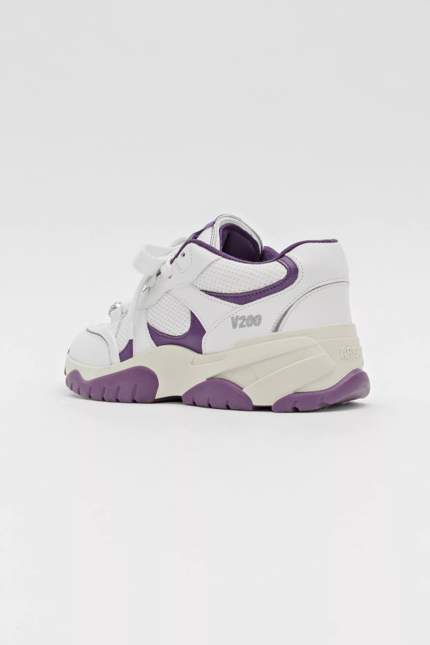 Axel Arigato Hvit Lilla Steinbit Lo