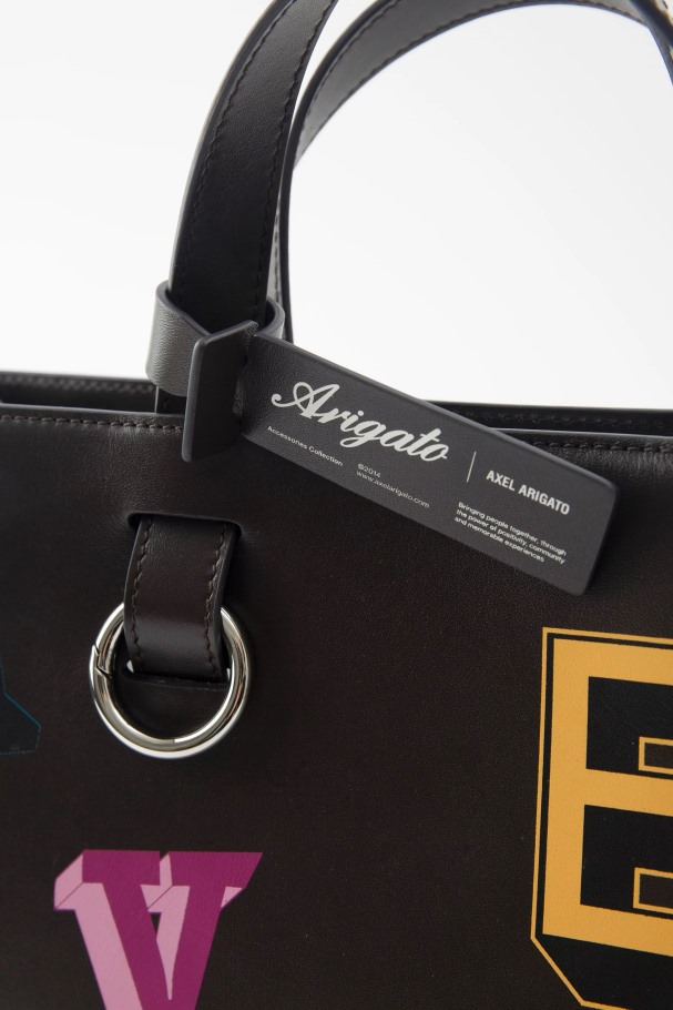 Arigato Monogram City Bag Axel Arigato Mørkebrun