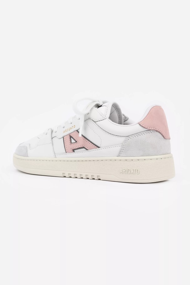 Axel Arigato Hvit Rosa A-Dice Lo Sneaker