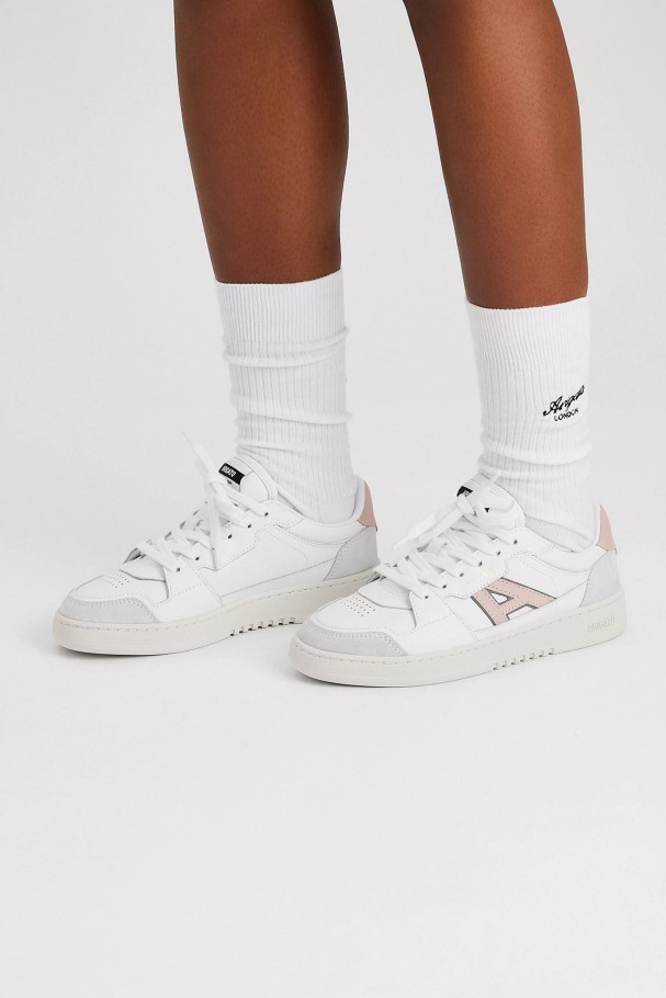 Axel Arigato Hvit Rosa A-Dice Lo Sneaker