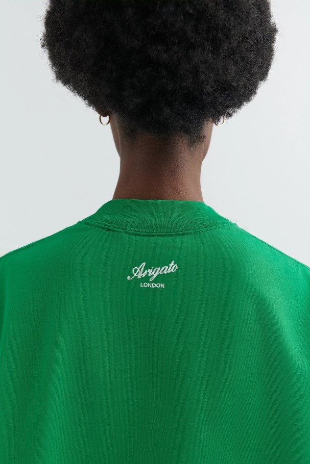 Axel Arigato Formel Oversized T-skjorte Jolly Green