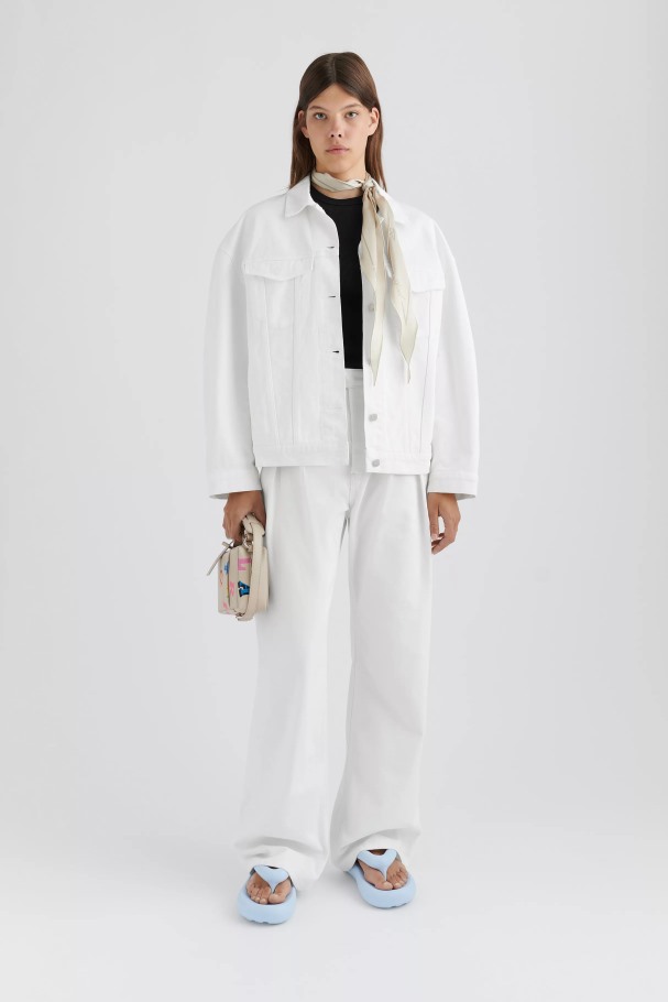 Rory Denimjakke Axel Arigato Hvit