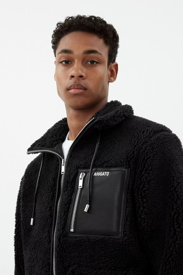 Glimmerjakke Axel Arigato Svart