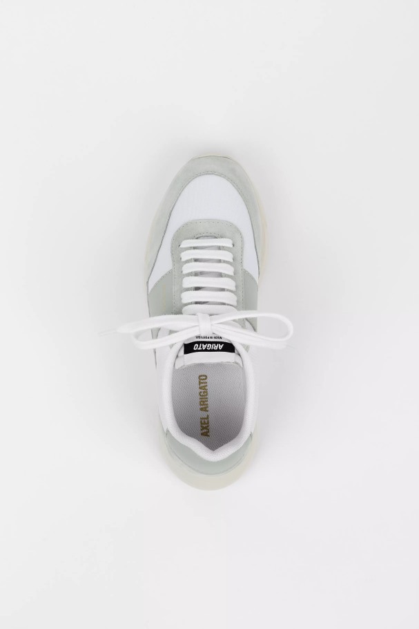 Axel Arigato Hvit Støvet Salvie Genesis Vintage Løper