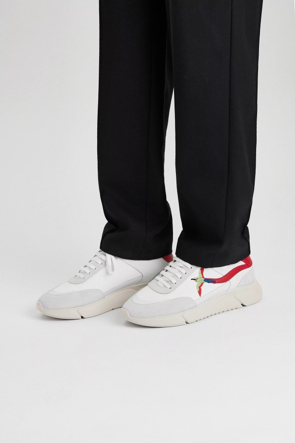 Axel Arigato Genesis Stripe Bie Fugl Hvit Rød