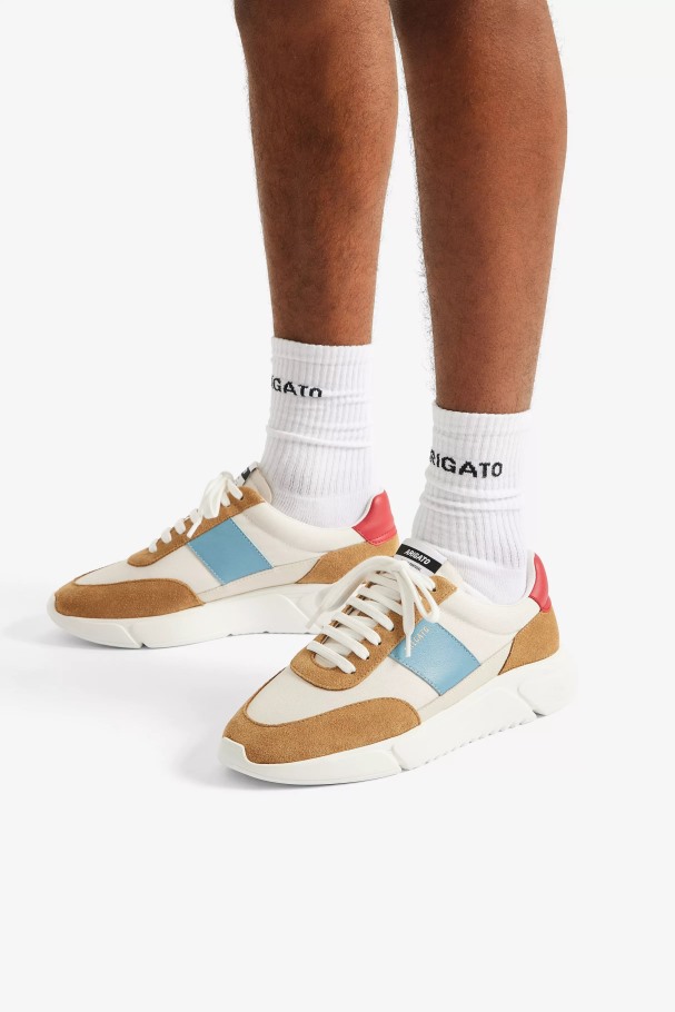 Genesis Vintage Runner Brun Rød Blå Axel Arigato