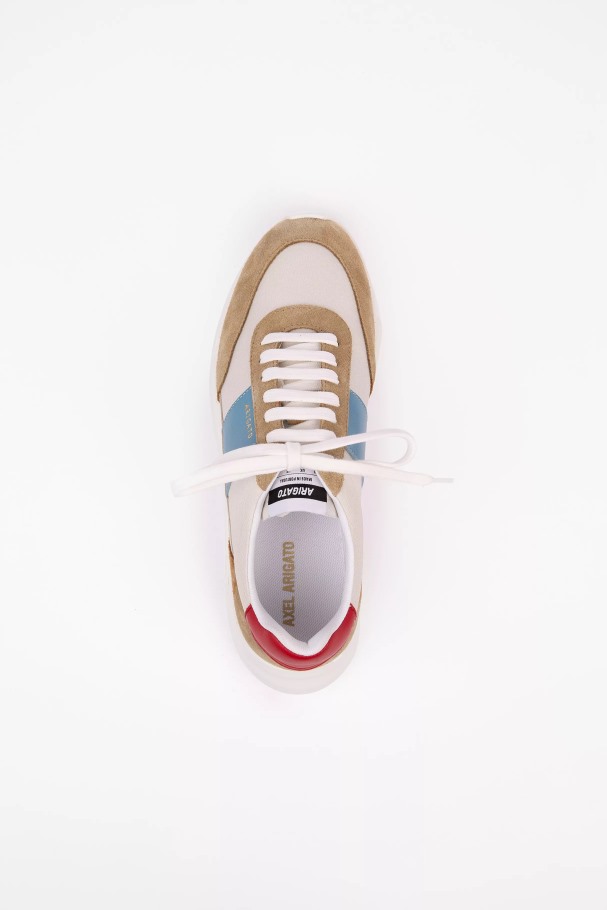 Genesis Vintage Runner Brun Rød Blå Axel Arigato