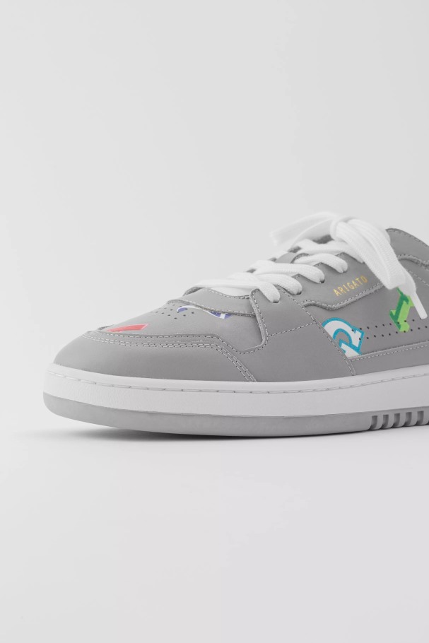 Axel Arigato Grå Terninger Lo Monogram