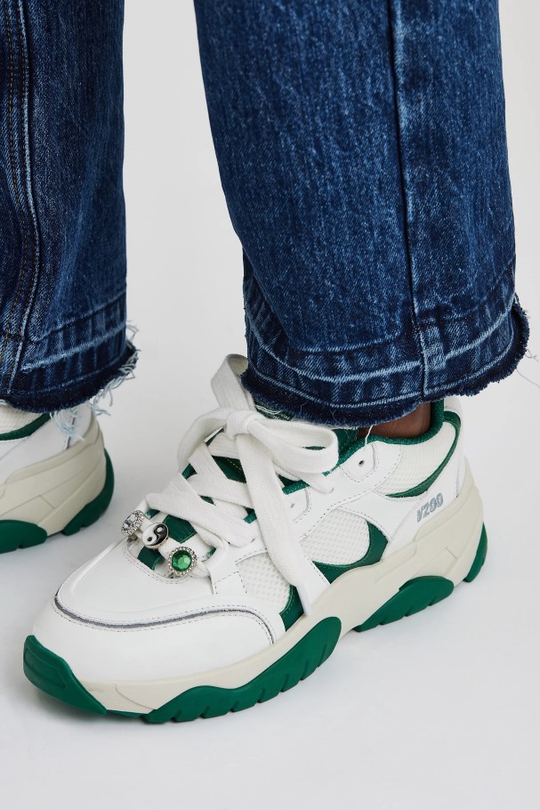 Steinbit Lo Axel Arigato Hvit Grønnkålgrønn