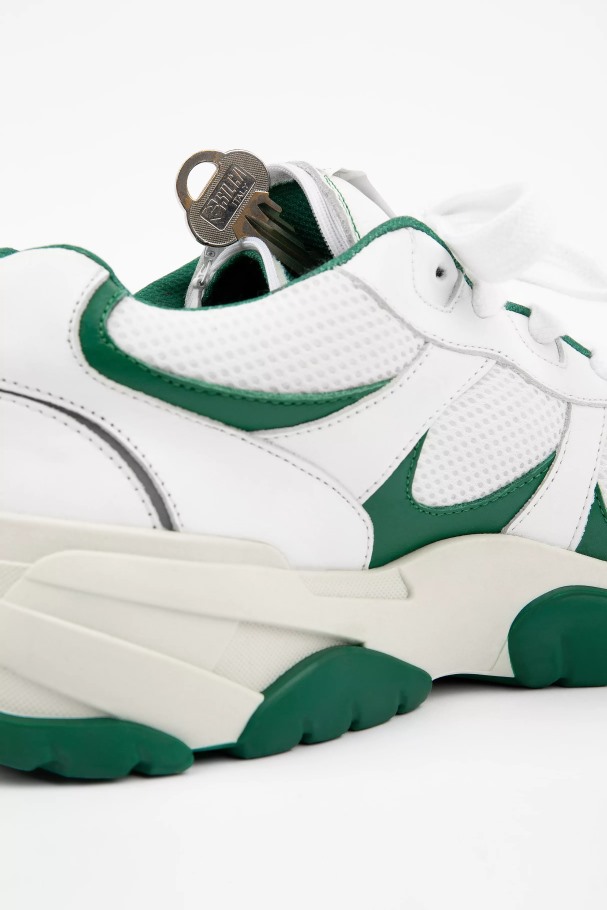 Steinbit Lo Axel Arigato Hvit Grønnkålgrønn