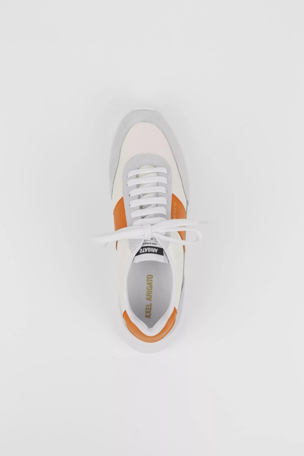 Genesis Vintage Runner Hvit Oransje Axel Arigato