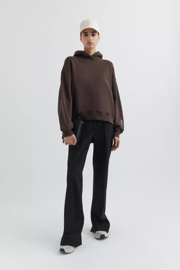 Lokal Hettegenser Axel Arigato Mørkebrun