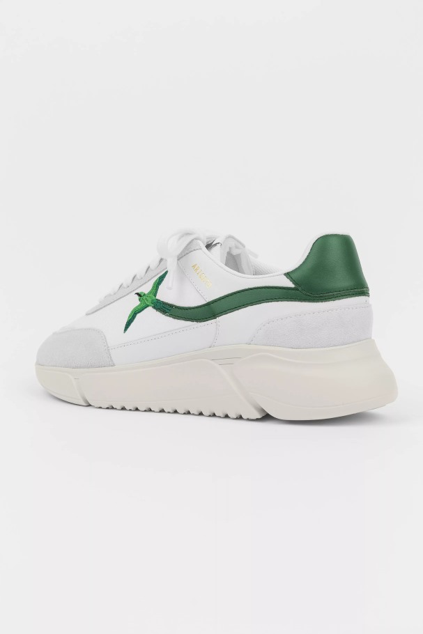 Genesis Stripe Bie Fugl Hvit Grønn Axel Arigato