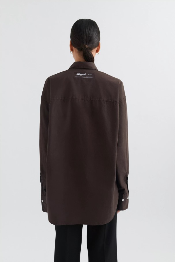 Axel Arigato Nettverk Oversized Skjorte Molﾨﾦ