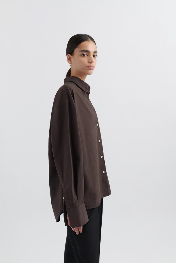 Axel Arigato Nettverk Oversized Skjorte Molﾨﾦ