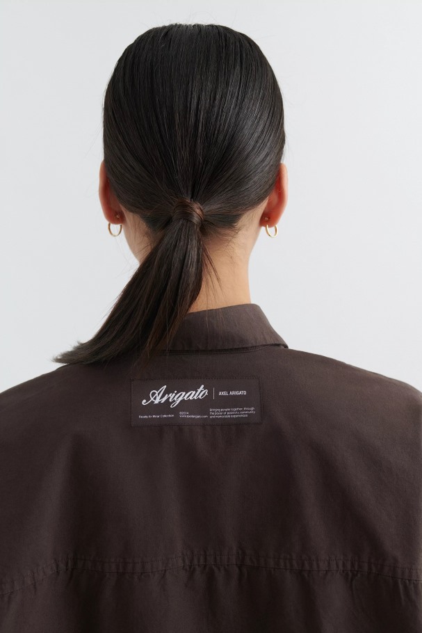 Axel Arigato Nettverk Oversized Skjorte Molﾨﾦ