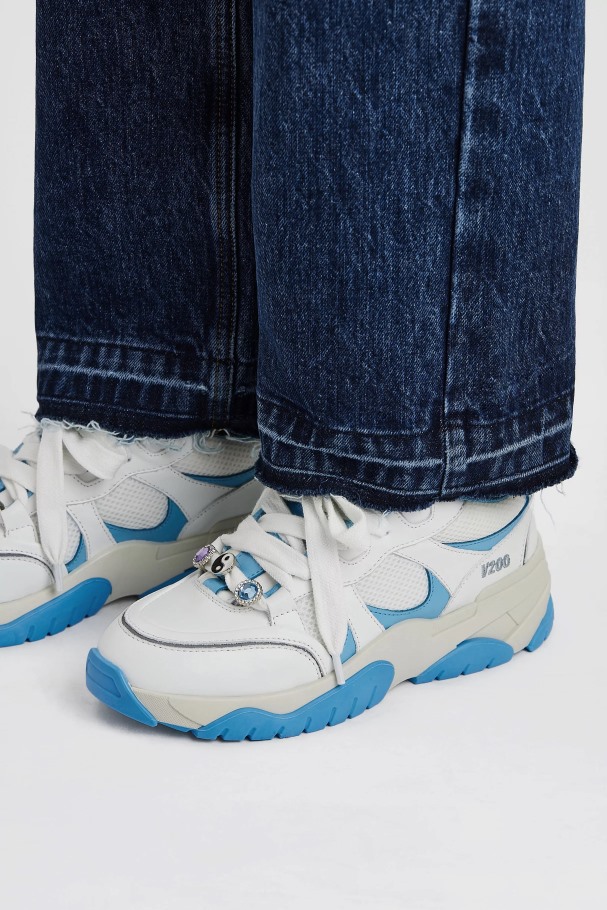 Axel Arigato Steinbit Lo Hvit Blå