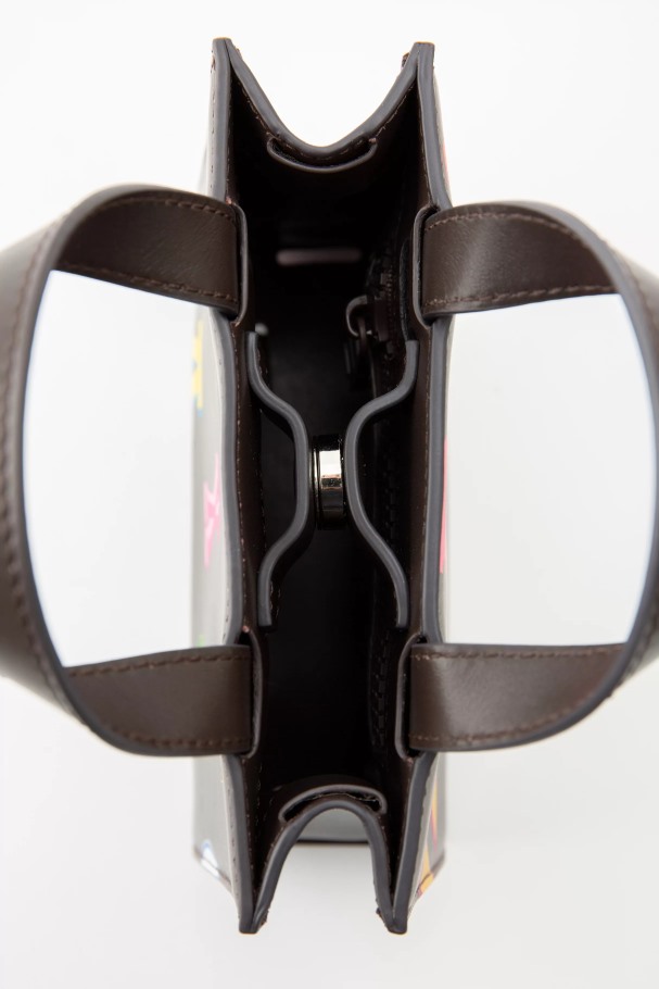 Egenskap Monogram Skinnveske Mørkebrun Axel Arigato