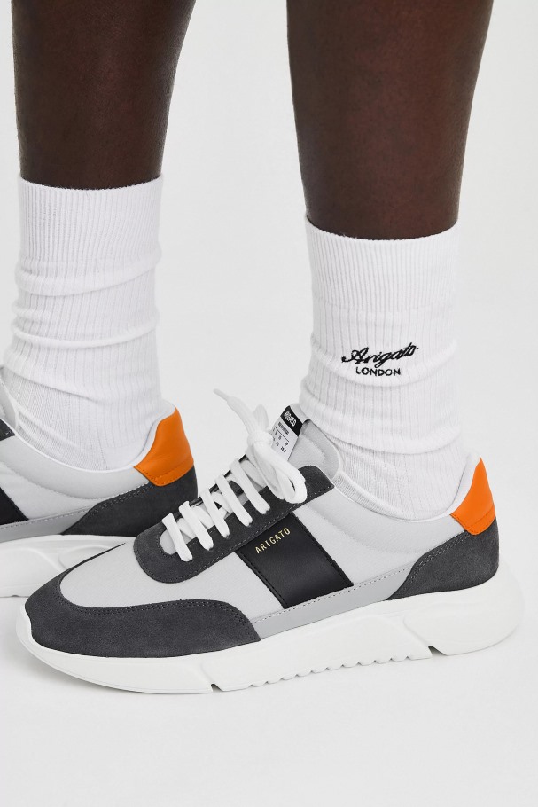 Axel Arigato Lys Grå Svart Genesis Vintage Løper