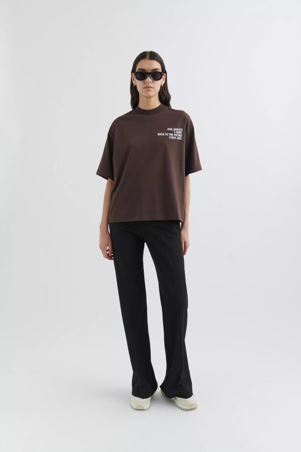 Era T-skjorte Axel Arigato Mørkebrun