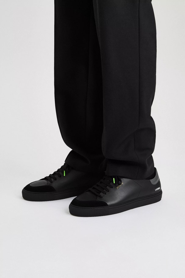 Axel Arigato Clean 90 Trippel Svart Grå Oransje