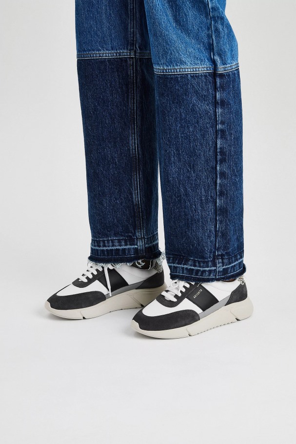 Genesis Vintage Runner Mørkegrå Sort Slange Axel Arigato