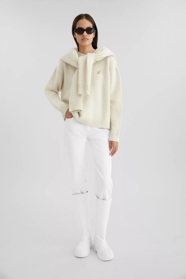 Axel Arigato Ecru Beyond Genser