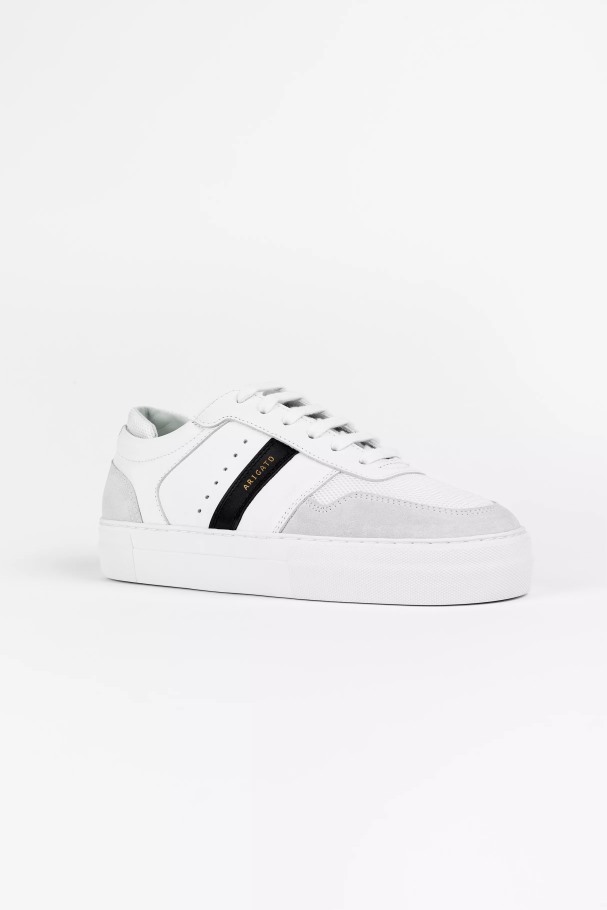Axel Arigato Detaljert Plattform Hvit Svart