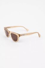 Alton D-frame Solbriller Gjennomsiktig Sandbeige Brun Axel Arigato