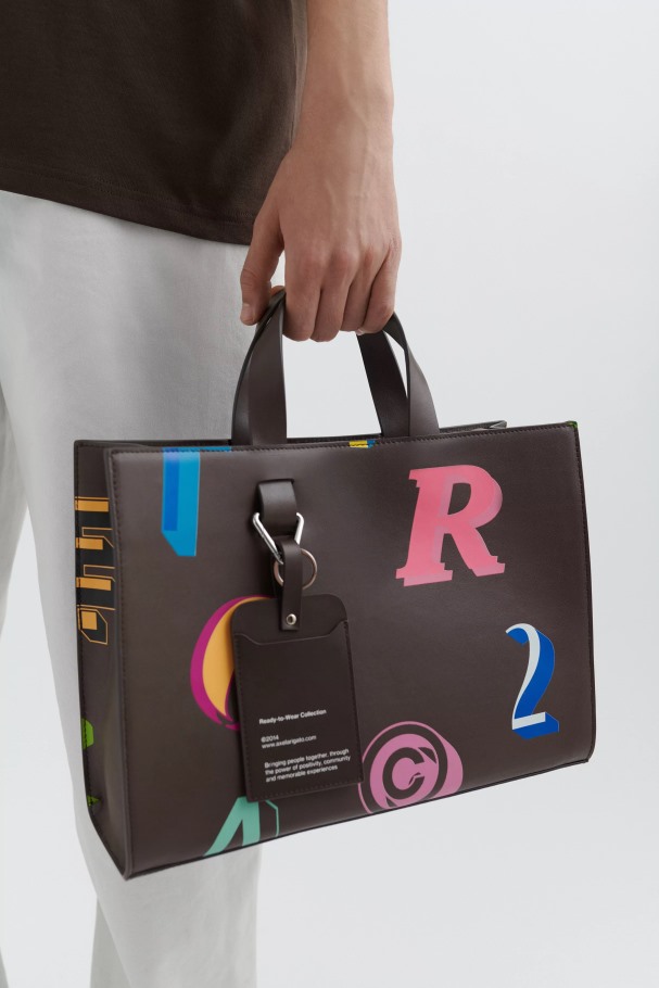 arigato_monogram_city_bag_axel_arigato_morkebrun.jpg Arigato Monogram City Bag Axel Arigato Mørkebrun - Bilde 1