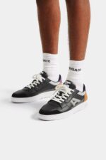 Axel Arigato A-Dice Lo Sneaker Svart Lilla - Bilde 2