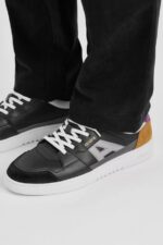 Axel Arigato A-Dice Lo Sneaker Svart Lilla - Bilde 4