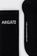 Axel Arigato Arigato Logo Tube Sokker Svart - Bilde 2