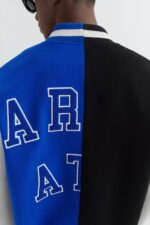 Axel Arigato Blå Svart Offense Varsity Jakke - Bilde 5
