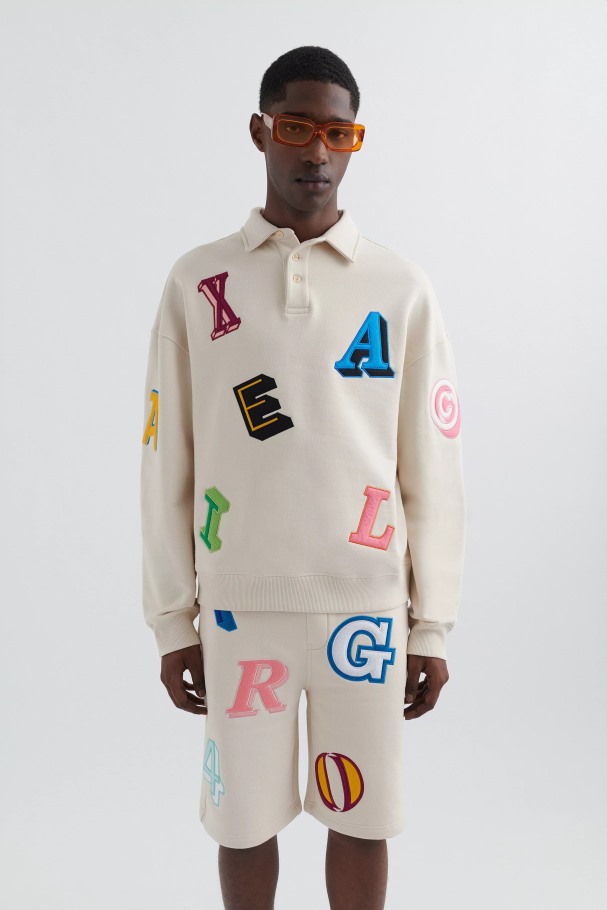 axel_arigato_blek_beige_inferno_monogram_pologenser.jpg Axel Arigato Blek Beige Inferno Monogram Pologenser - Bilde 1