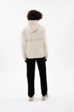 Axel Arigato Blek Beige Monogram Hettegenser - Bilde 4